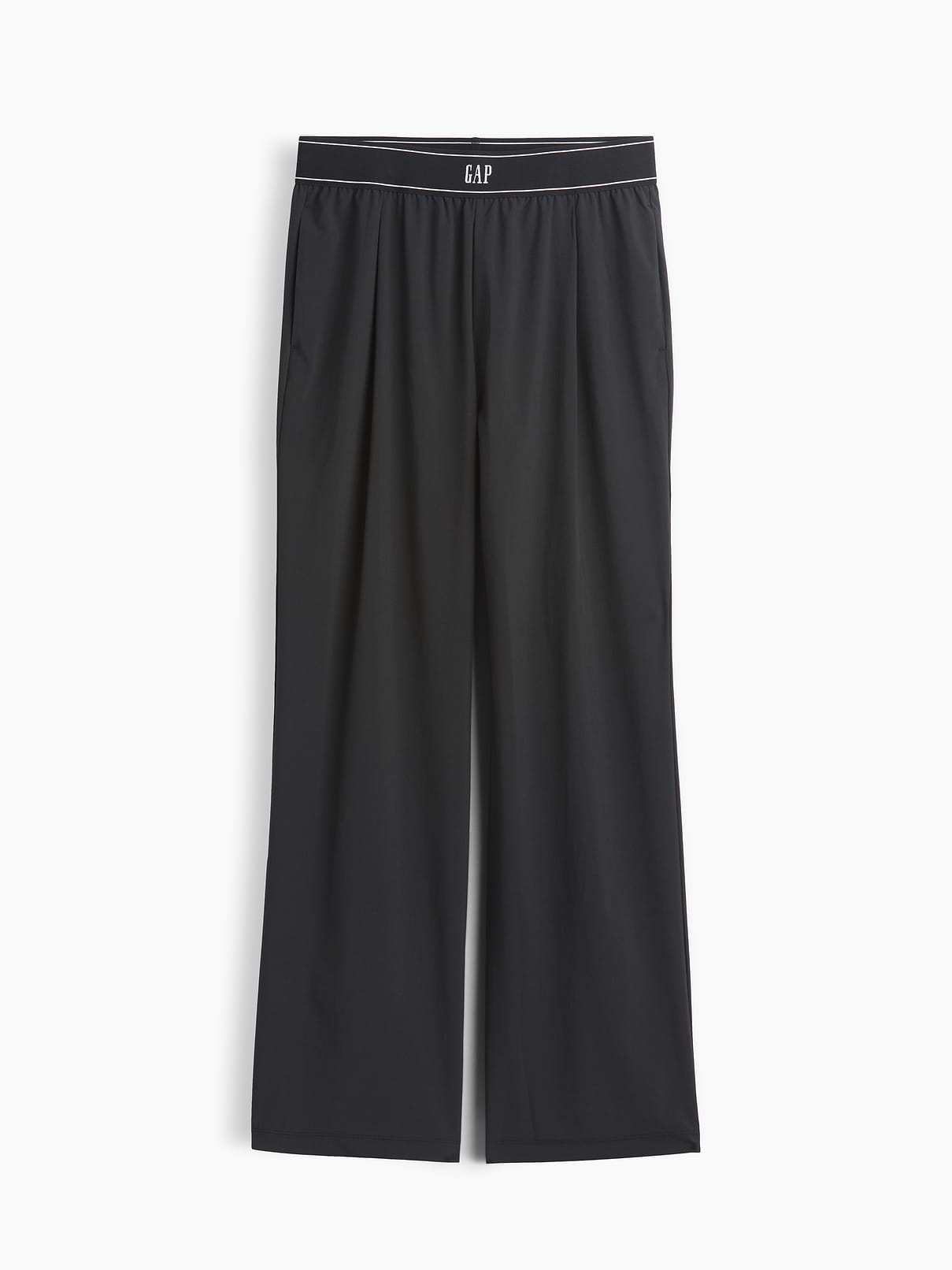 L'image numéro 7 présente Pantalon confort à plis à logo GapFit