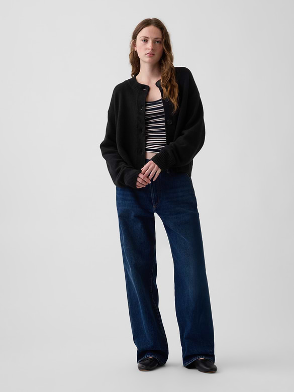 CashSoft Oversized Chunky Cardigan