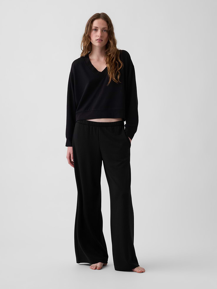 Image number 1 showing, CloudLight Easy Wide-Leg Pants