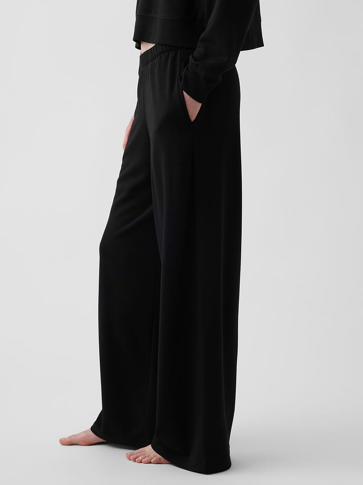 Image number 3 showing, CloudLight Easy Wide-Leg Pants