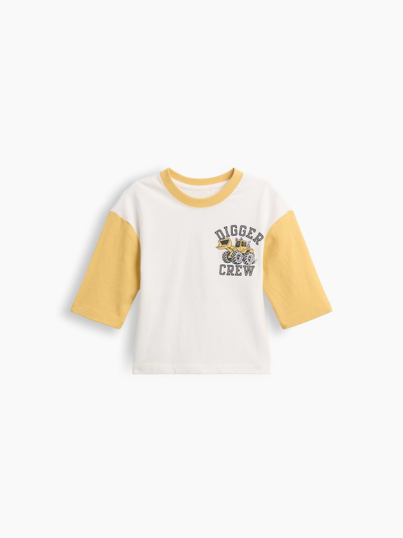 Baby & Toddler Colorblock Graphic T-Shirt