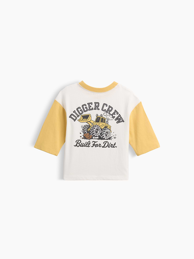 Image number 2 showing, Baby & Toddler Colorblock Graphic T-Shirt