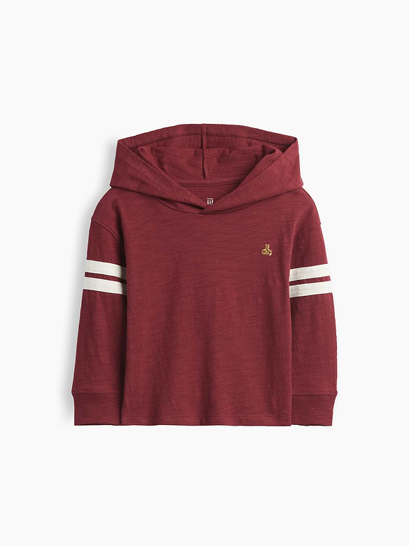 Baby & Toddler Organic Cotton Hooded T-Shirt
