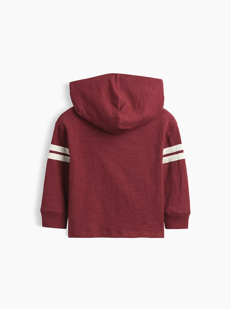 Image number 2 showing, Baby & Toddler Organic Cotton Hooded T-Shirt