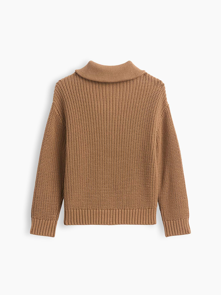 Image number 2 showing, Baby & Toddler Quarter-Zip Sweater