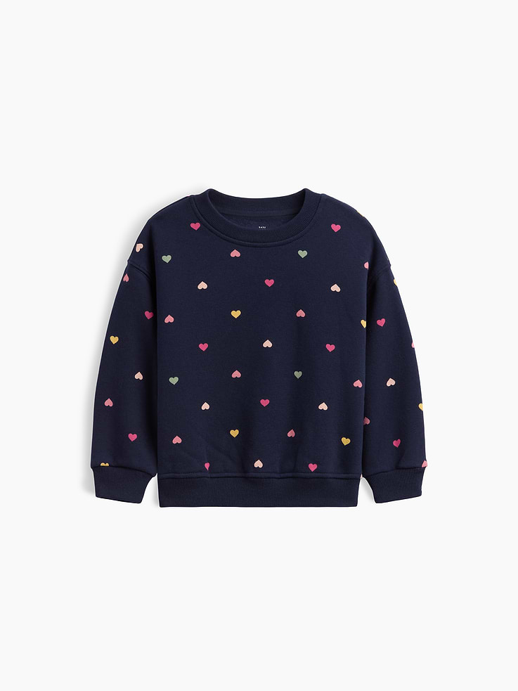 Image number 1 showing, Baby & Toddler VintageSoft Print Sweatshirt