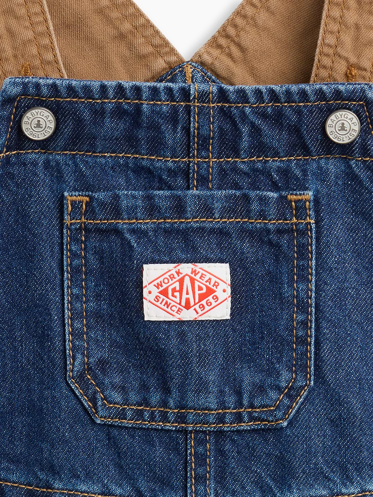 Image 3 of 3, Baby & Toddler Workwear Overalls