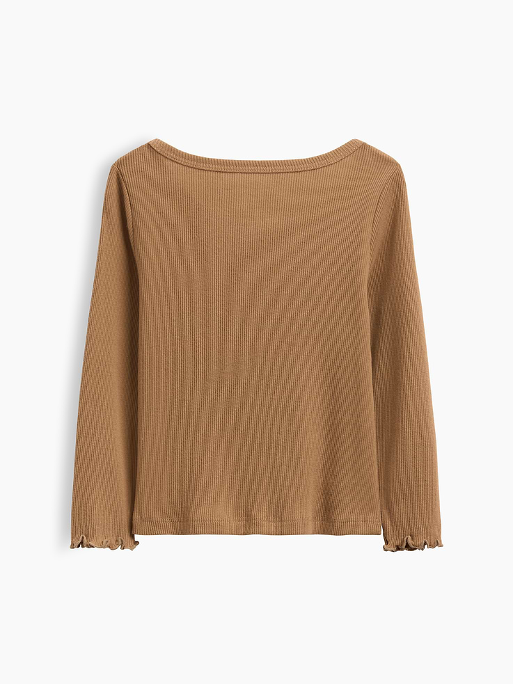 L'image numéro 2 présente T-shirt en tricot côtelé Agencez à volonté pour Bébé et Tout-petit