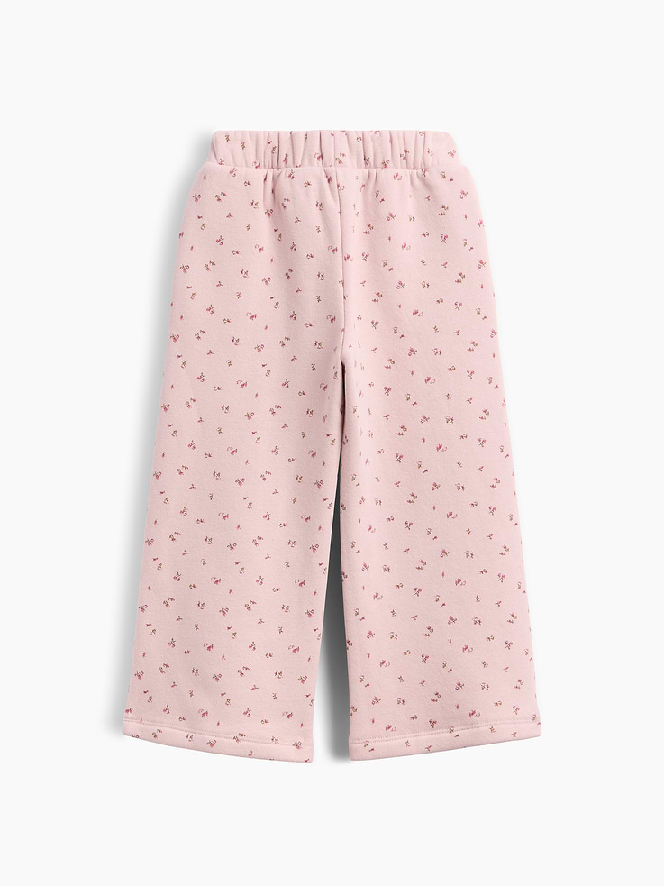Image number 2 showing, Baby & Toddler VintageSoft Print Wide-Leg Sweatpants