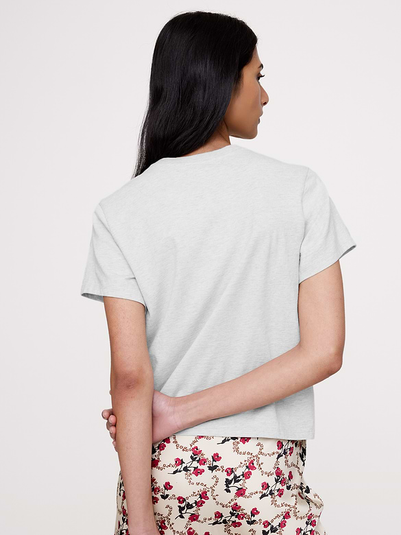 Vintage Cotton Crew-Neck T-Shirt