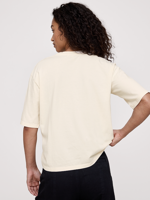Oversized Vintage Cotton T-Shirt