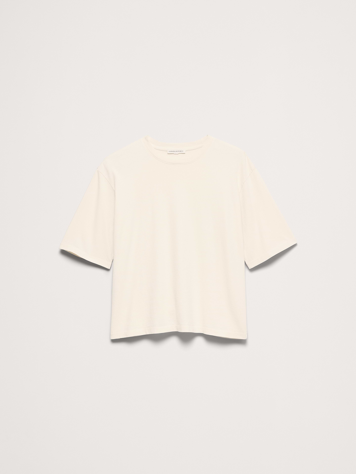 L'image numéro 4 présente T-shirt décontracté en coton rétro