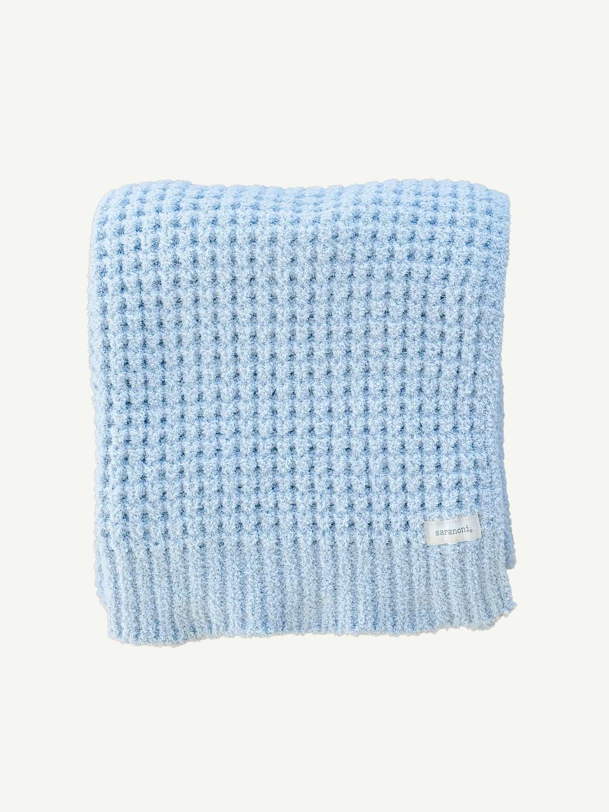 Image number 1 showing, Saranoni Waffle Knit Mini Blanket