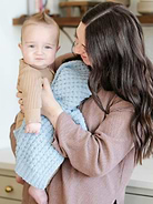Image number 3 showing, Saranoni Waffle Knit Mini Blanket