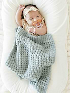 Image number 4 showing, Saranoni Waffle Knit Mini Blanket