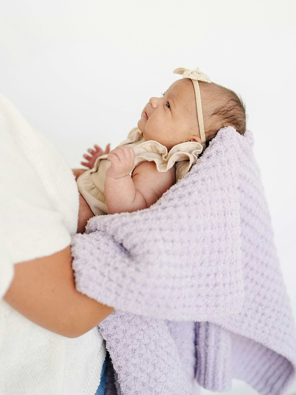Saranoni Waffle Knit Mini Blanket