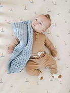 Image number 4 showing, Saranoni Waffle Knit Mini Blanket