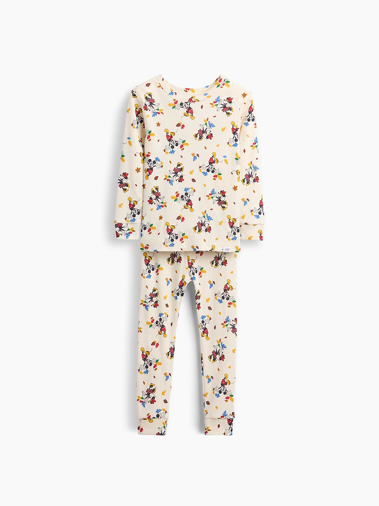 Image number 1 showing, Gap × Disney Baby & Toddler Organic Brushed Cotton PJ Set