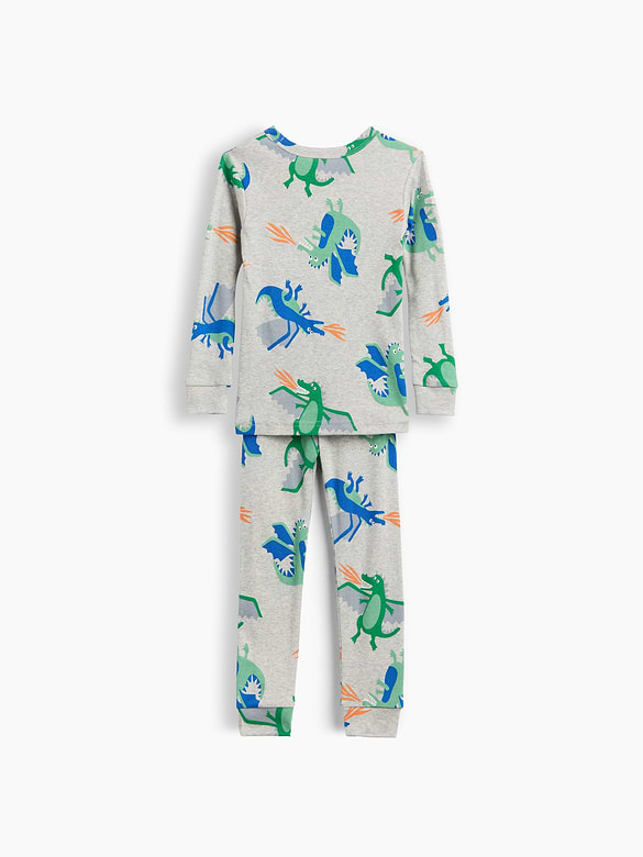 Baby & Toddler Organic Brushed Cotton Dragon PJ Set