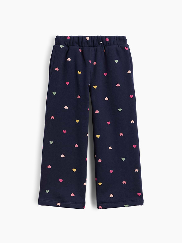 Baby & Toddler VintageSoft Print Wide-Leg Sweatpants