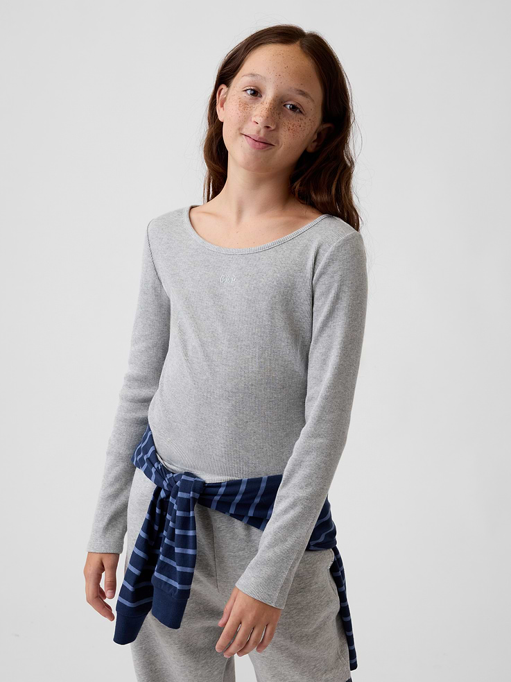L'image numéro 1 présente T-shirt côtelé pour Enfant