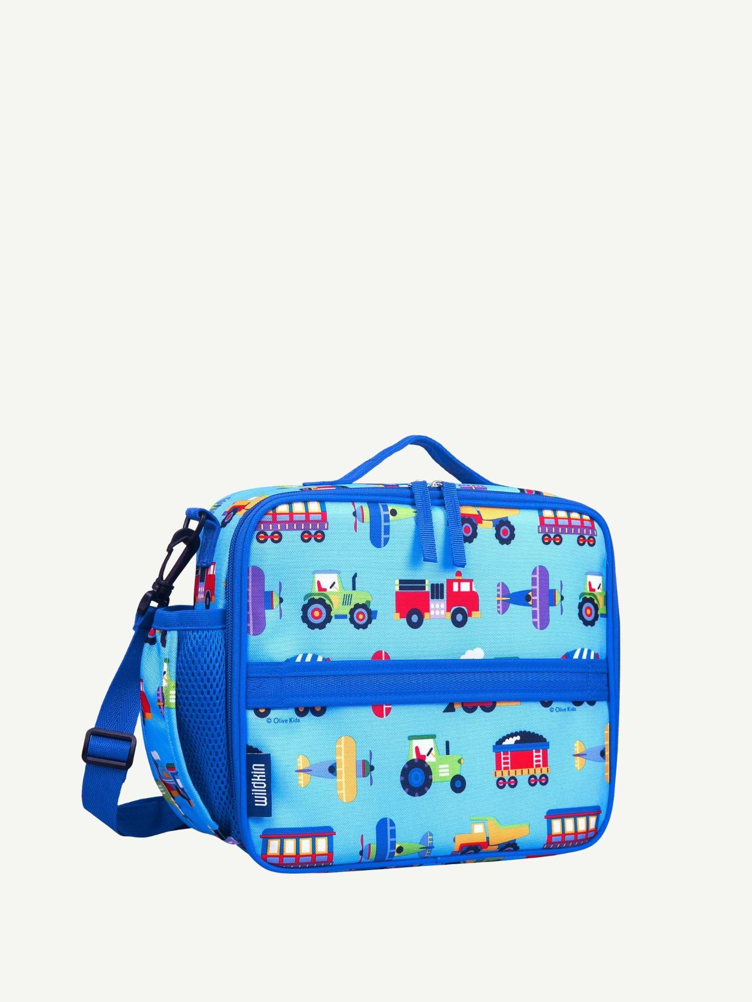 Image number 1 showing, Wildkin Trains Planes and Trucks ECO Lunch Box