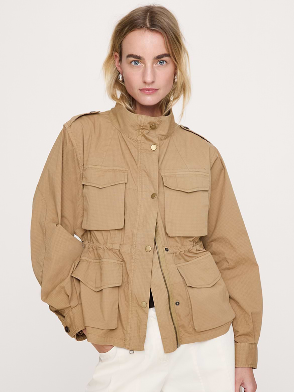 Blouson d’aviateur en coton indéchirable