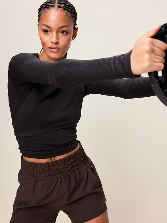 Fluid Seamless Fitted Top