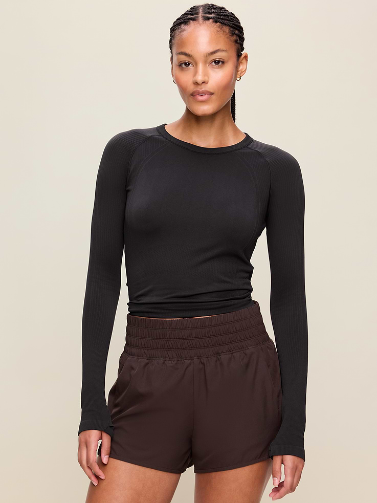 Image number 1 showing, Fluid Seamless Fitted Top
