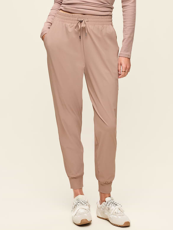 High-Waisted SleekTech Joggers