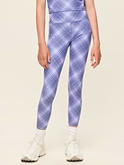 L'image numéro 1 présente Legging PowerSoft longueur 7/8 à taille haute avec poches latérales pour fille