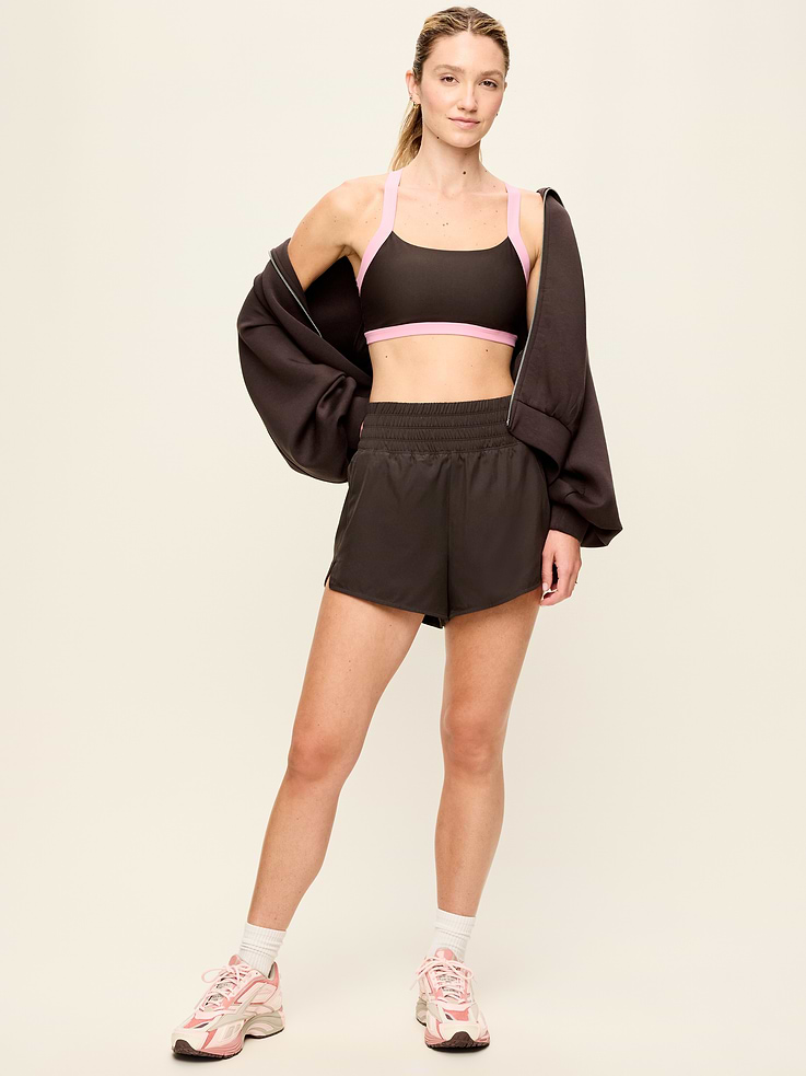 Image number 2 showing, Extra High-Waisted Crinkle Run Shorts -- 3-inch inseam