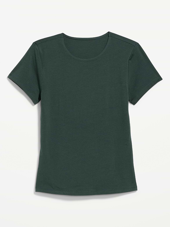 Hug Double-Layer Short-Sleeve Top