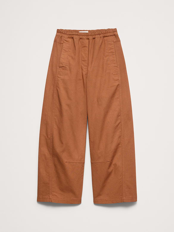 Mid-Rise Relaxed Painter Pull-On Pant