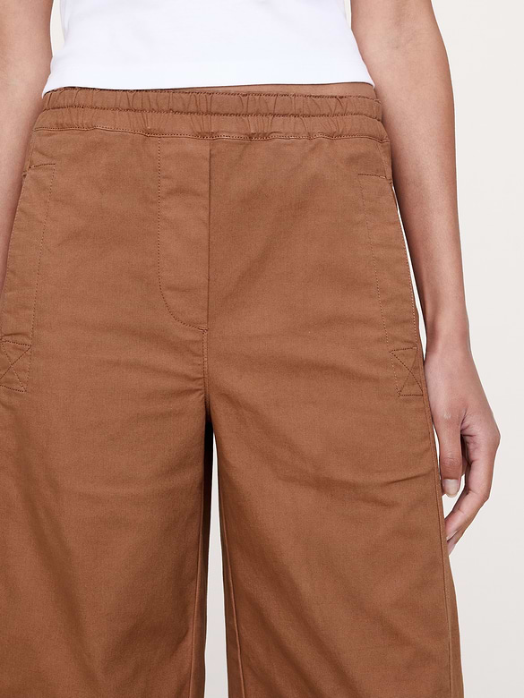 Mid-Rise Relaxed Painter Pull-On Pant