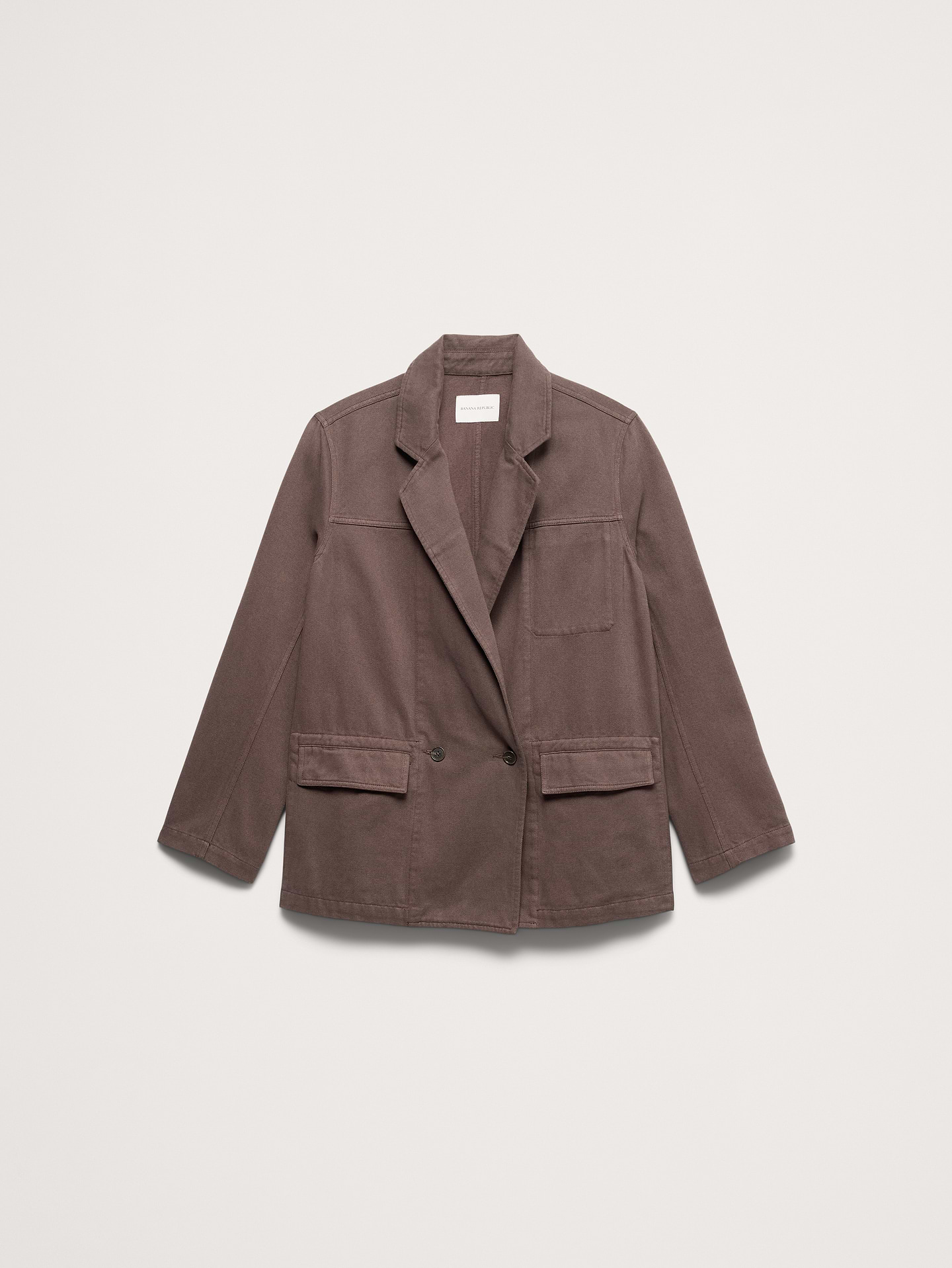 Image number 5 showing, Cotton-Linen Utility Blazer
