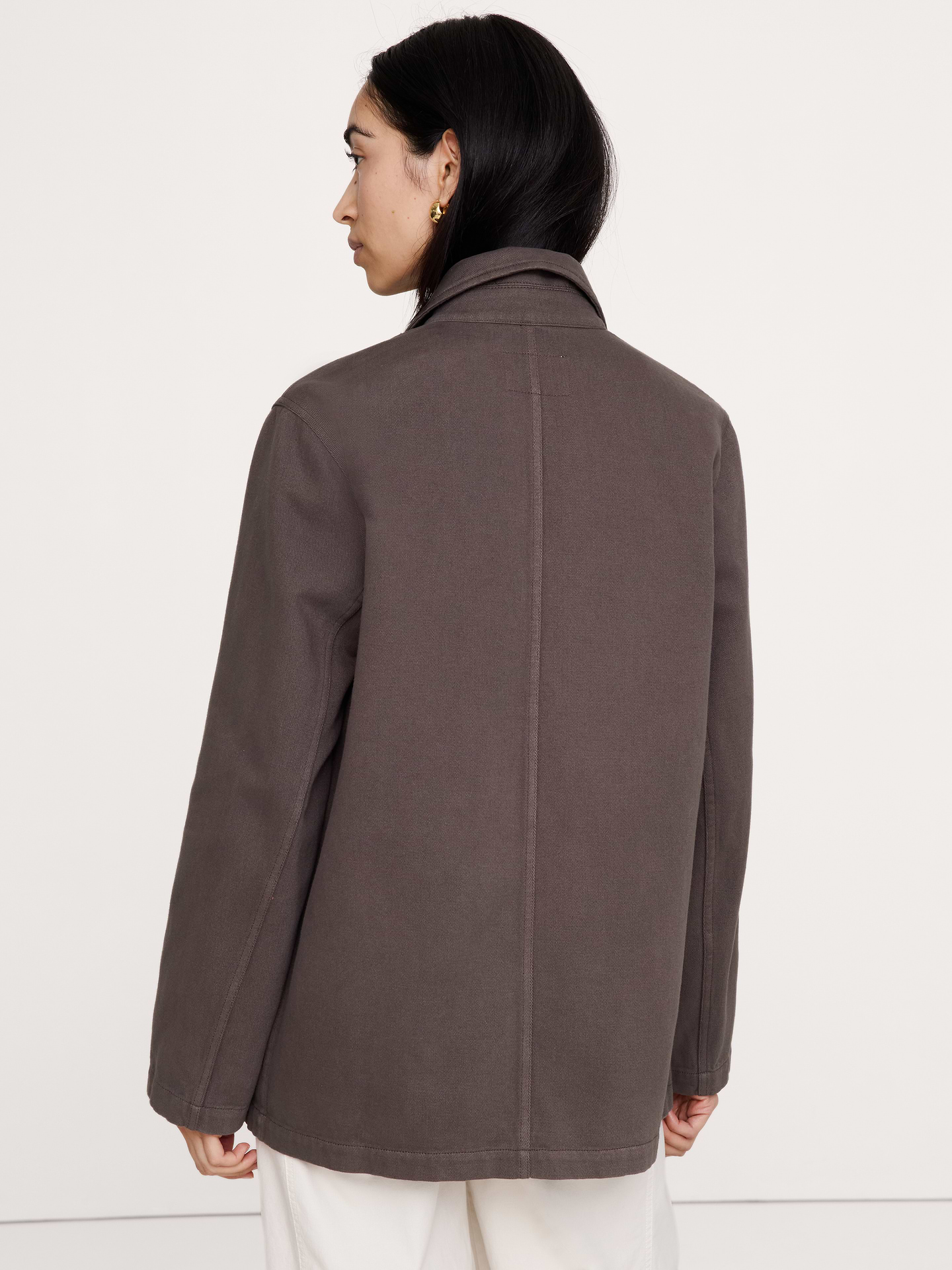 Image number 3 showing, Cotton-Linen Utility Blazer