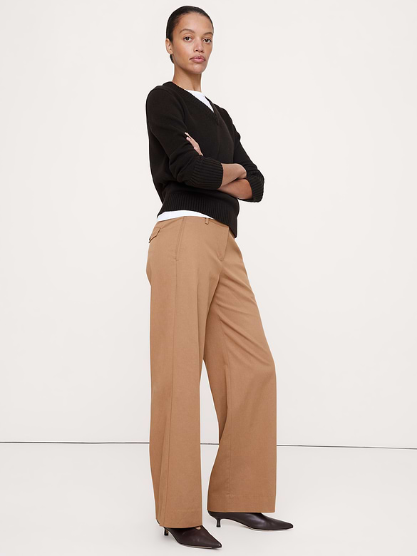 The Everyday Wide-Leg Pant in Tencel™-Cotton