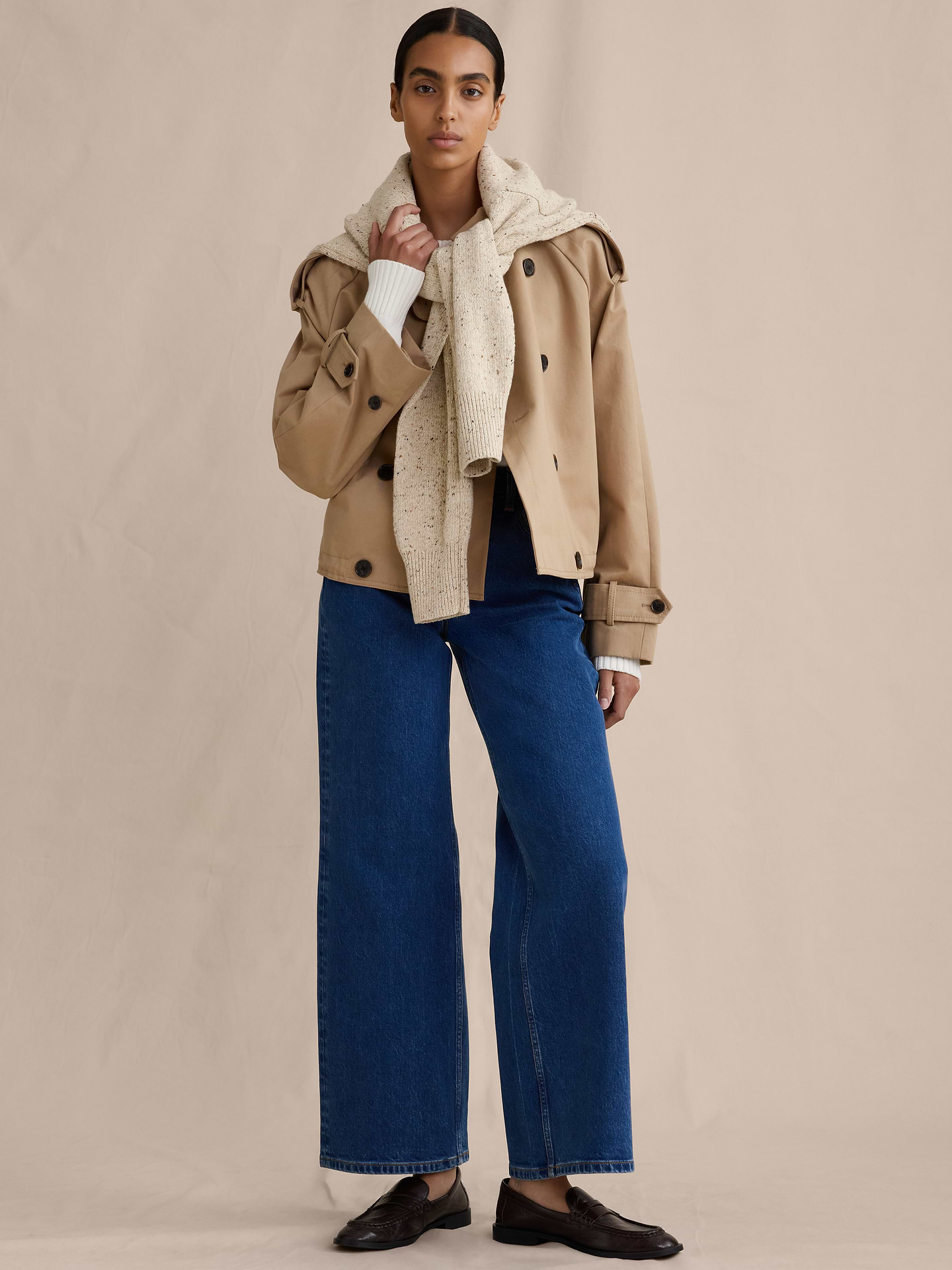 L'image numéro 1 présente Le célèbre jean classique à jambe large