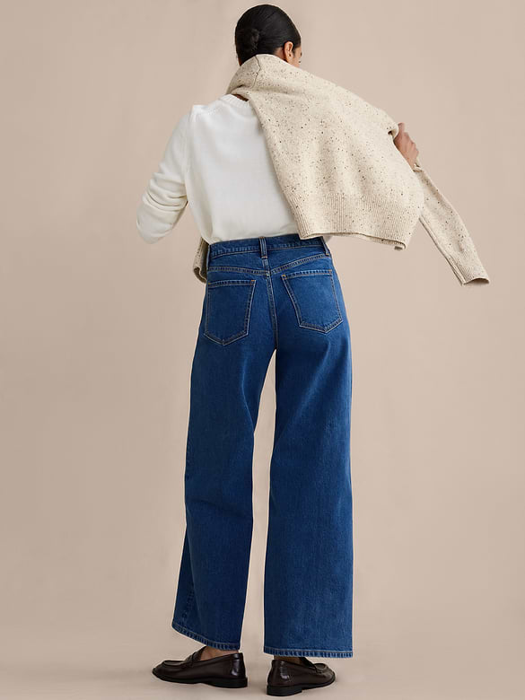The Icon Classic Wide-Leg Jean