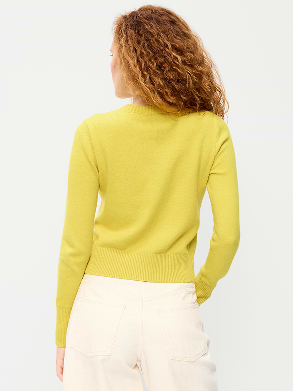 SoSoft Cropped Crew-Neck Cardigan