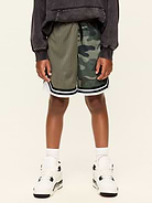 Image number 1 showing, Knee Length Mesh Basketball Shorts for Boys