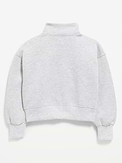 Image number 3 showing, Bounce Fleece Half-Zip Pullover Sweatshirt for Girls