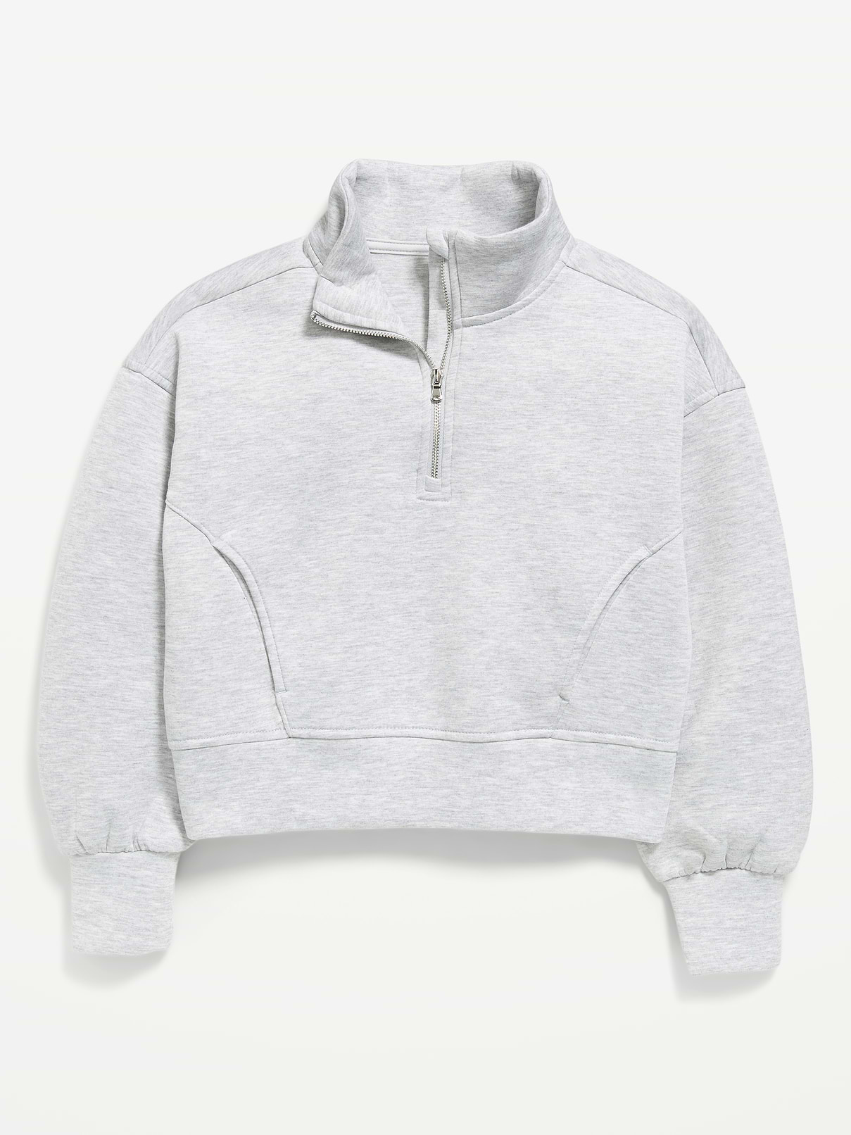Image number 2 showing, Bounce Fleece Half-Zip Pullover Sweatshirt for Girls