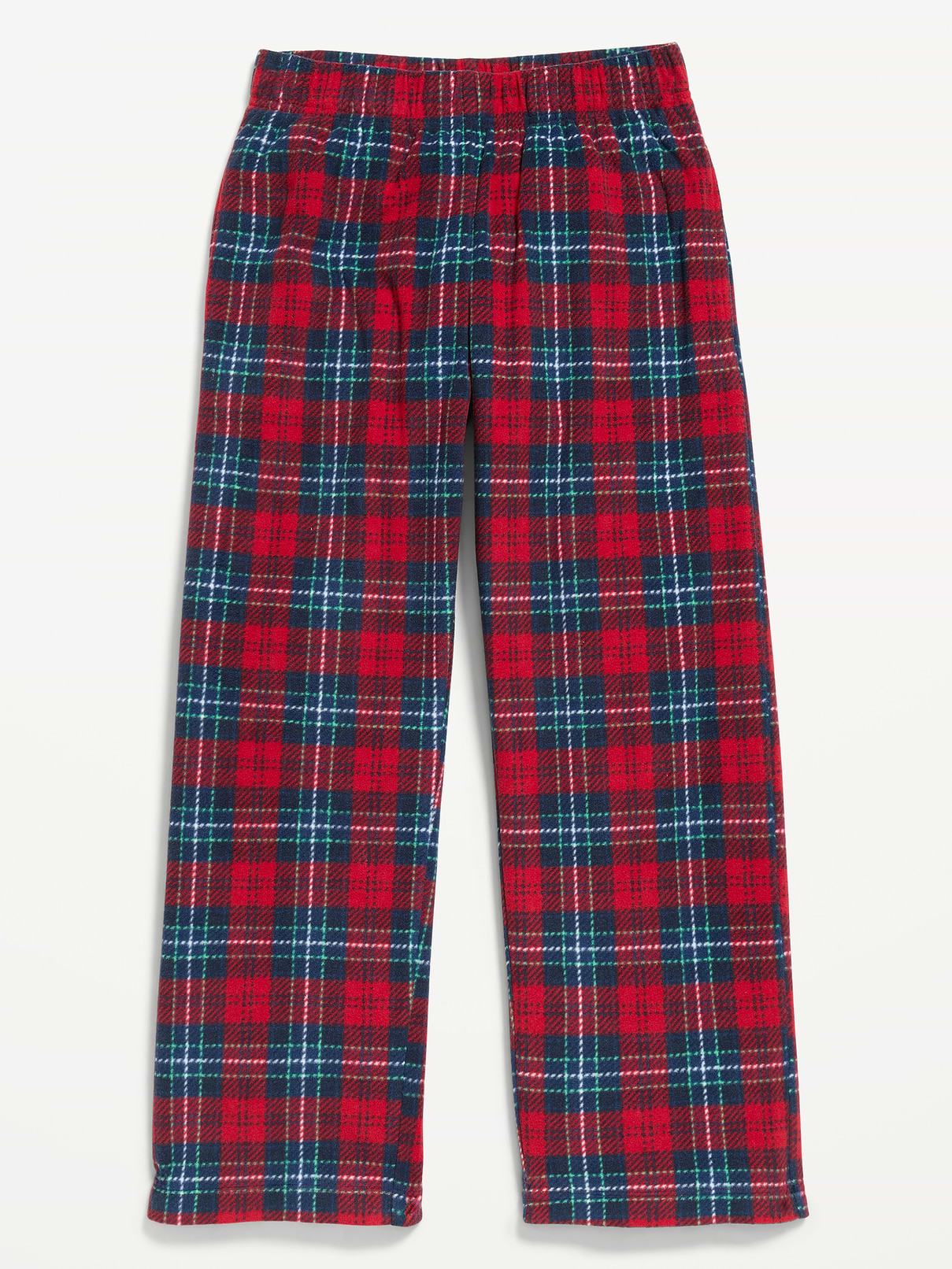 Image 1 of 2, elasticized waistband, on-seam pockets, all-over plaid, online exclusive, Product #908514