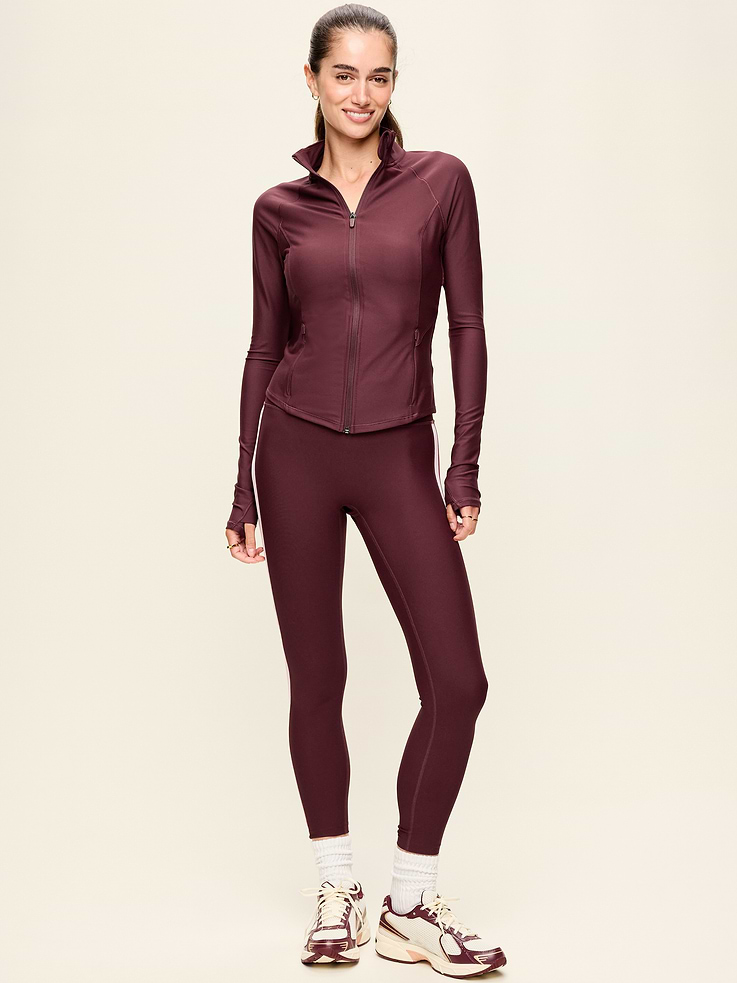 Image number 2 showing, High-Waisted PowerSoft Boundless 7/8 Pocket Leggings – No Front Seam
