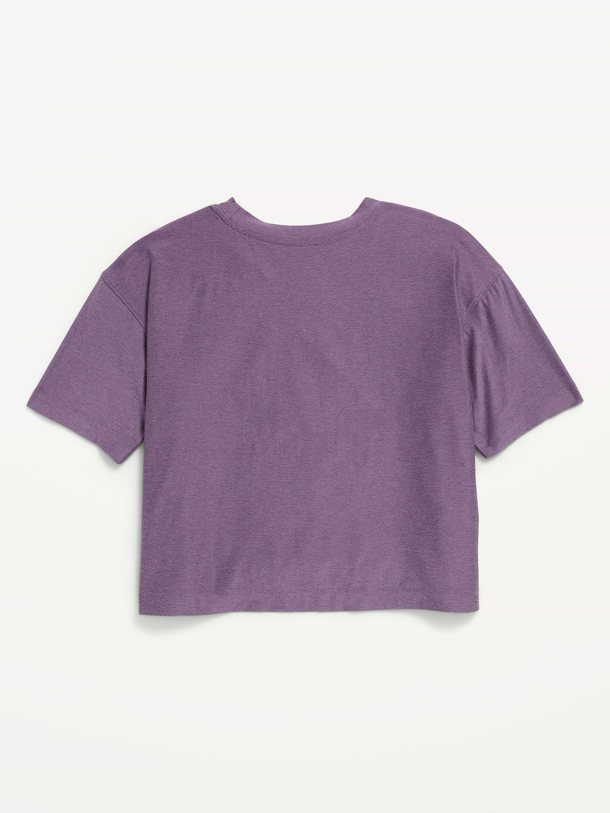 L'image numéro 4 présente T-shirt droit à manches courtes NuageSport pour fille