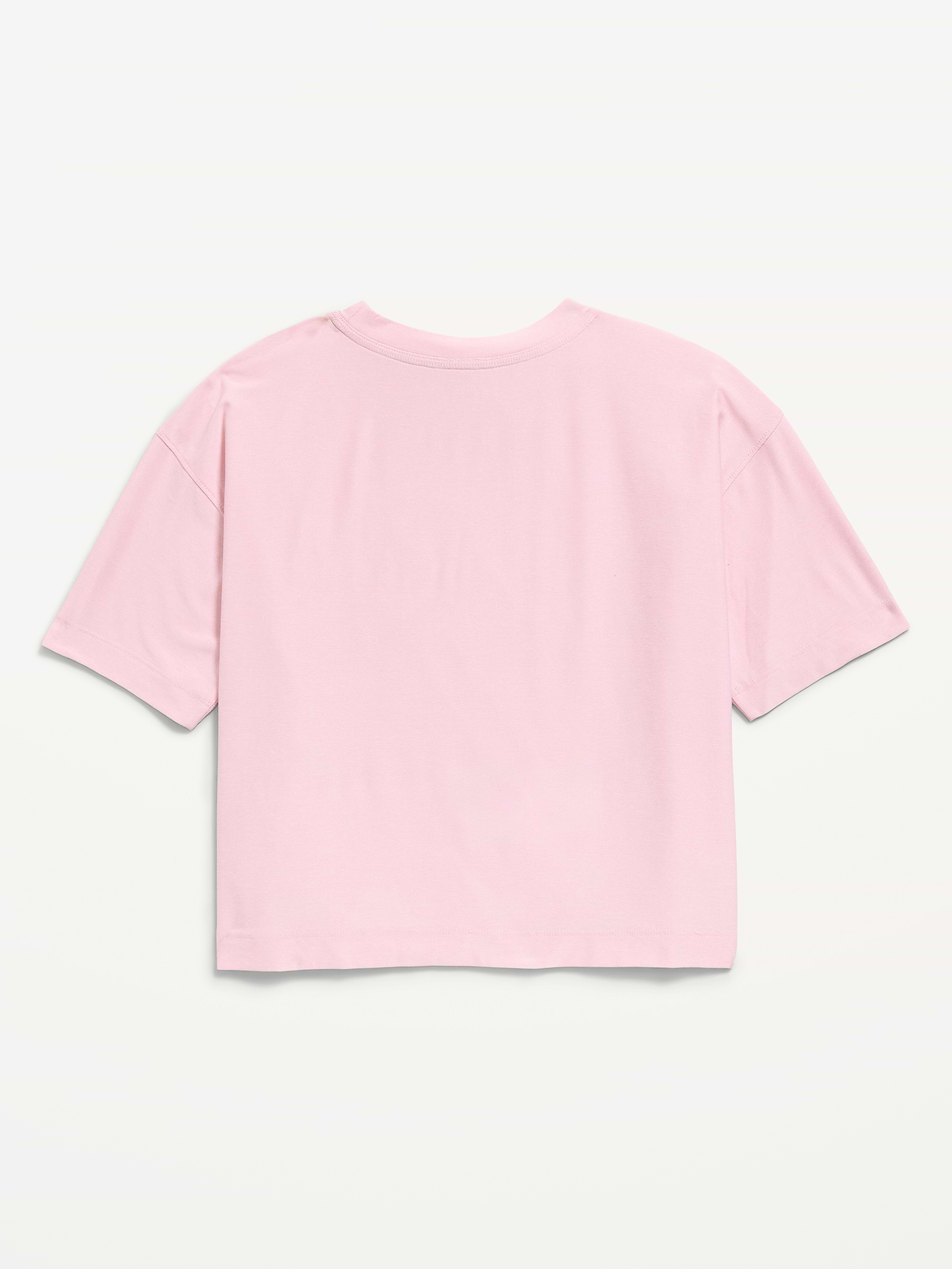 L'image numéro 4 présente T-shirt droit à manches courtes NuageSport pour fille