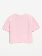 L'image numéro 4 présente T-shirt droit à manches courtes NuageSport pour fille