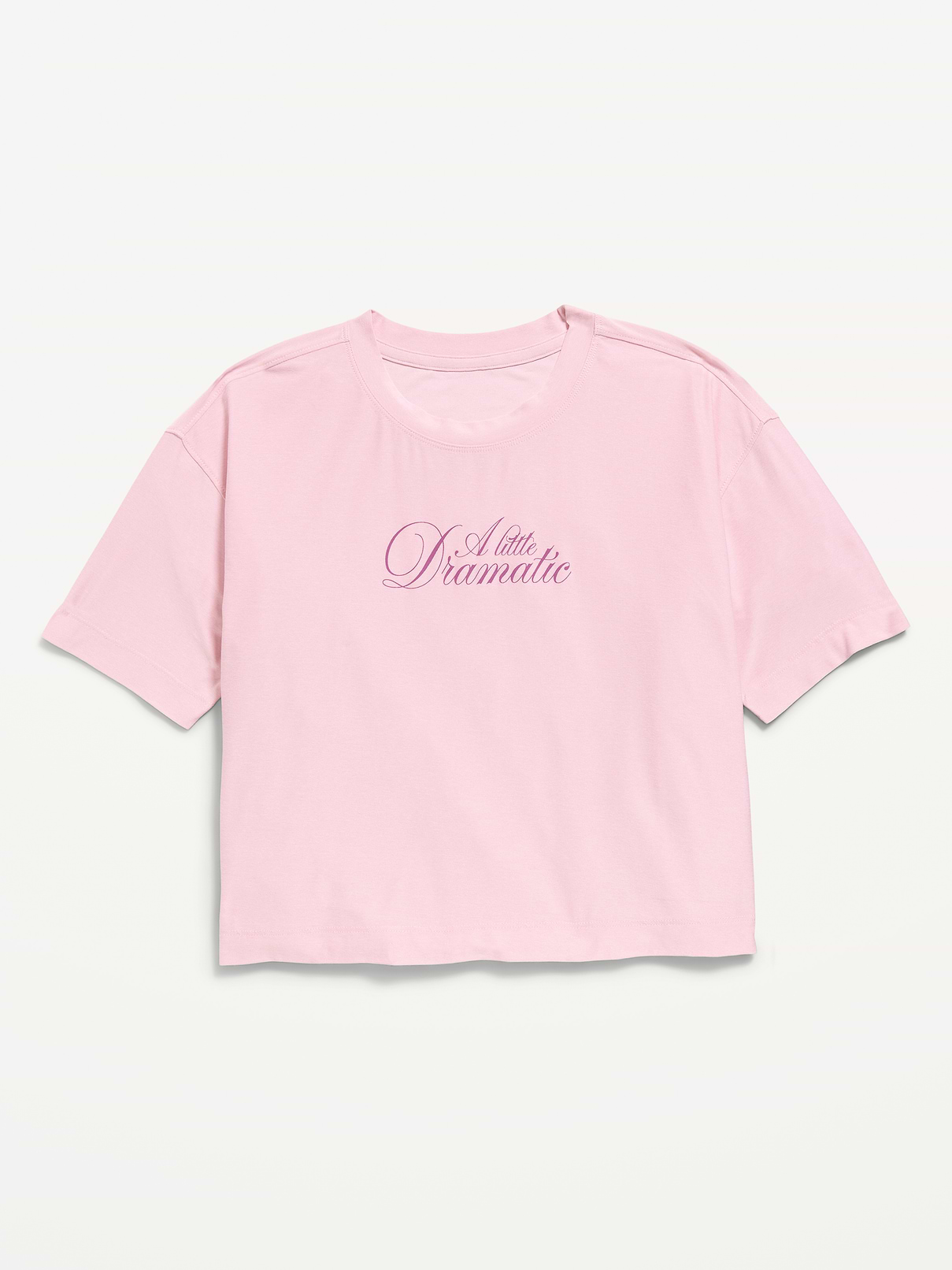 L'image numéro 3 présente T-shirt droit à manches courtes NuageSport pour fille